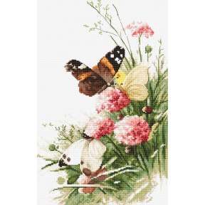 Набір для вишивання LETISTITCH Butterflies in the field LETI 938