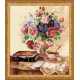 Набір для вишивки хрестиком Ріоліс 1302 Квітковий етюд фото