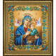 Набор для вышивания бисером Картины Бисером Икона Божьей Матери Неустанной Помощи  Р-417