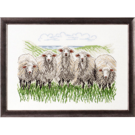 Набір для вишивання Permin (Sheep) 70-7433 фото
