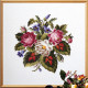 Набір для вишивання Permin Flowers 70-4144 фото