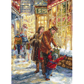 Набір для вишивання LETISTITCH Christmas expectation LETI 943