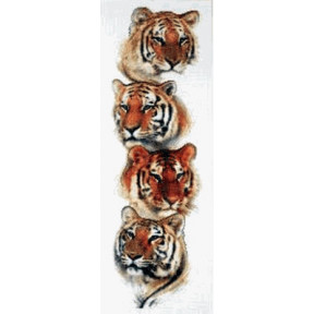 Набір для вишивання Janlynn 013-0334 Tiger Pack фото
