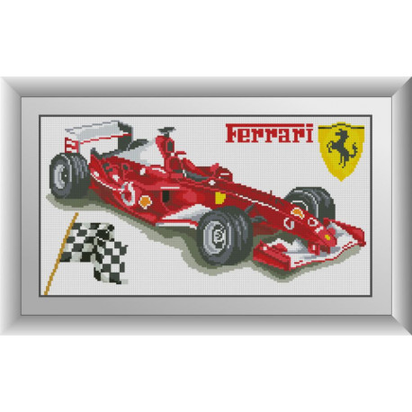 Набір для малювання каменів алмазний живопис Dream Art Ferrari.