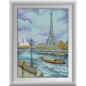 Набір для малювання каменями алмазний живопис Dream Art Паризька прогулянка (квадратні, повна) 30854D