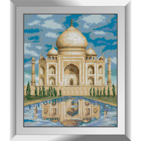 Набір для малювання каменями алмазний живопис Dream Art Тадж Махал (квадратні, повна) 31097D