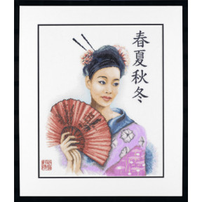 Набір для вишивання Lanarte L34905 Chinese Woman