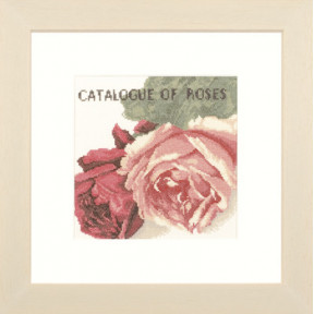 Набір для вишивання Lanarte L34993 Catalogue of Roses-red