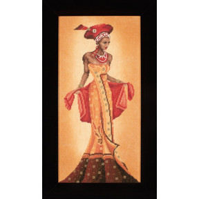 Набор для вышивания Lanarte L35019 African fashion-I