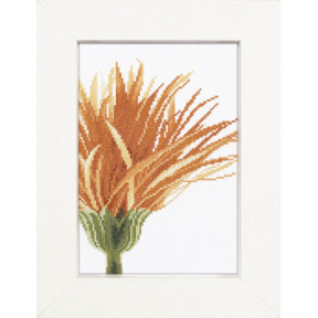 Набор для вышивания Lanarte L35052Close-Up Orange Flower фото