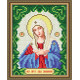 Набор для рисования камнями алмазная живопись ArtSolo Богородица Умиление AT6007