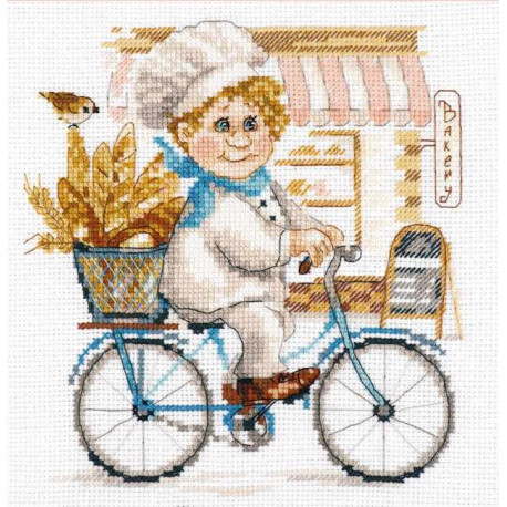 Набор для вышивки крестом Алиса Пекарь 6-10 фото