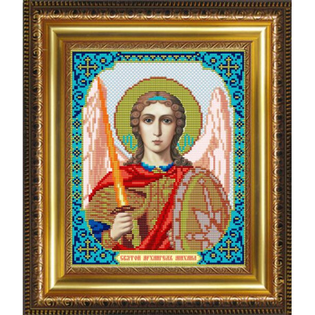 Схема на вишиванні тканини бісером ArtSolo Святий Архангел