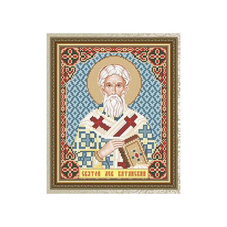 Схема на ткани для вышивания бисером ArtSolo Святой Лев