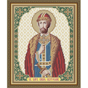 Схема на ткани для вышивания бисером ArtSolo Святой Благоверный Князь Святослав  VIA4174