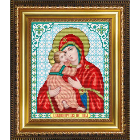 Схема на вишивані тканини бісером ArtSolo Пресвята Богородиця