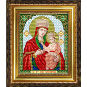 Схема на тканині для вишивання бісером ArtSolo Образ Пресвятої Богородиці Чернігівська VIA4209