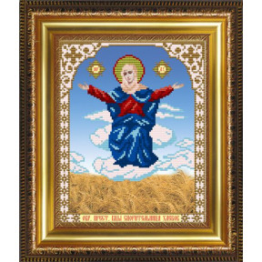Схема на ткани для вышивания бисером ArtSolo Образ Пресвятой Богородицы Спорительница Хлебов  VIA4216
