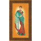 Набір для вишивання Lanarte PN-0145757 Indian lady in blue sari
