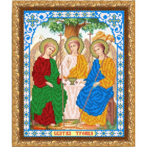 Схема на ткани для вышивания бисером ArtSolo Святая Троица