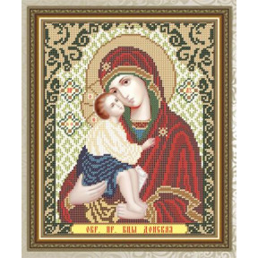Схема на тканині для вишивання бісером ArtSolo Донська Образ Пресвятої Богородиці VIA4249
