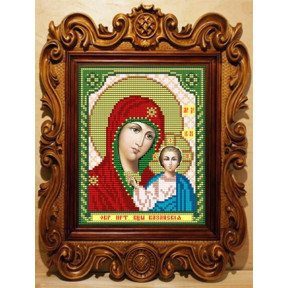 Схема на тканині для вишивання бісером ArtSolo Казанська Божа Матір VIA5001
