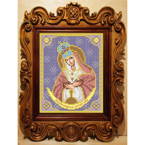 Схема на тканині для вишивання бісером ArtSolo Божа Матір Остробрамська VIA5006