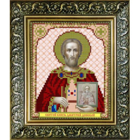 Схема на ткани для вышивания бисером ArtSolo Святой Великий князь Дмитрий Донской  VIA5022