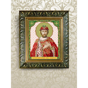 Схема на ткани для вышивания бисером ArtSolo Святой Благоверный князь Владислав Сербский  VIA5079