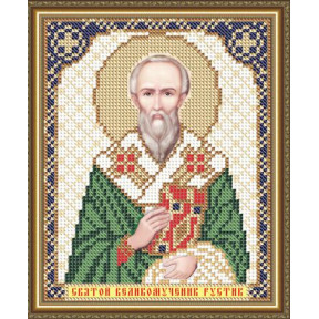 Схема на ткани для вышивания бисером ArtSolo Святой Великомученик Рустик  VIA5102