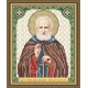 Схема на тканині для вишивання бісером ArtSolo Святий Преподобний Олександр Свірський Чудотворець VIA5154
