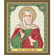 Схема на ткани для вышивания бисером ArtSolo Святая Пророчица Анна  VIA5156
