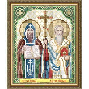 Схема на тканині для вишивання бісером ArtSolo Святі Кирило та Мефодій VIA5177
