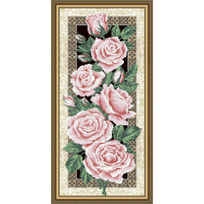 Схема на тканині для вишивання бісером ArtSolo Троянди VKA3081