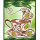 Схема на тканині для вишивання бісером ArtSolo Ароматний чай