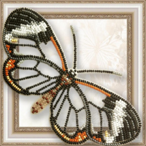 Набор для вышивки бисером бабочки на прозрачной основе Вдохновение Грета Ото BGP-049