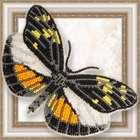 Набір для вишивання бісером метелика на прозорій основі Натхнення Dismorphia