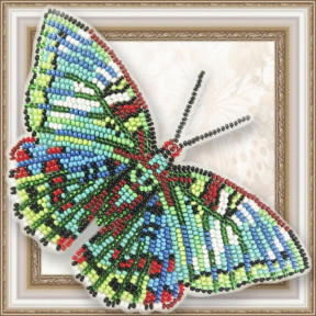 Набор для вышивки бисером бабочки на прозрачной основе Вдохновение Барон Гауди BGP-072