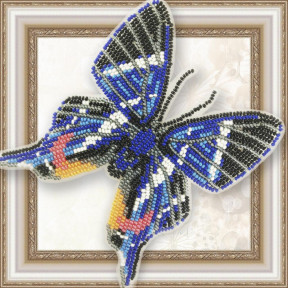 Набір для вишивання бісером метелика на прозорій основі Rhetus