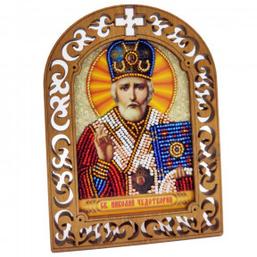 Набор для вышивки бисером Вдохновение Святой Николай Чудотворец IKF-03