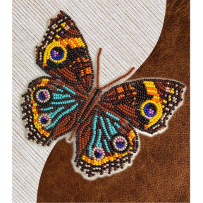 Набір для вишивання бісером метелика з водорозчинним флізеліном Натхнення Прецис Лавінія