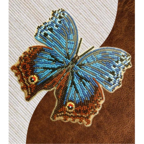 Набір для вишивання бісером метелика з водорозчинним флізеліном Натхнення