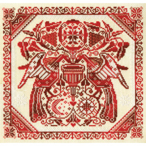 Набір для вишивки хрестиком Panna О-тисячу сто сорок дві Слов&#39;янський орнамент