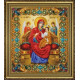 Набор для вышивания бисером Картины Бисером Икона Божьей Матери