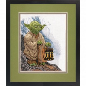 Набор для вышивания крестом Star Wars Yoda//Звездные Войны Йода DIMENSIONS 70-35392