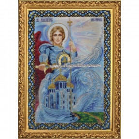 Набір для вишивання Картини Бісером Р-092 Ікона Святого Архангела Михайла