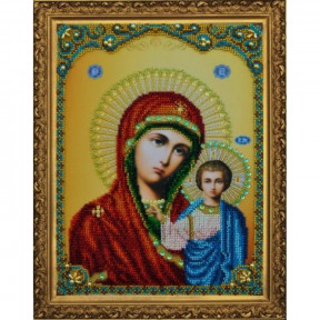 Набір для вишивання Картини Бісером Р-108 Казанська Ікона Божої Матері