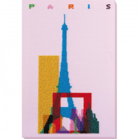 Набор для вышивки бисером на холсте Абрис Арт «Новый Париж»