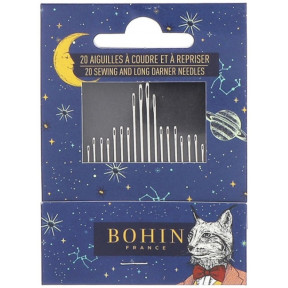 Набір голок для шиття Needles Book Асорті (20шт) Bohin (Франція) 05604