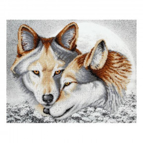 Набор для вышивания бисером VDV Любовь навеки (Волки) ТН-0842